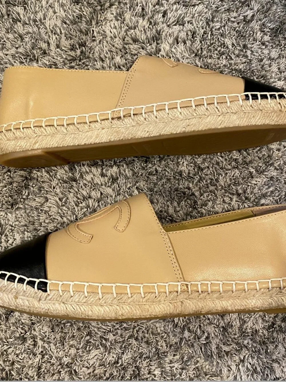 Chanel Lambskin Espadrilles